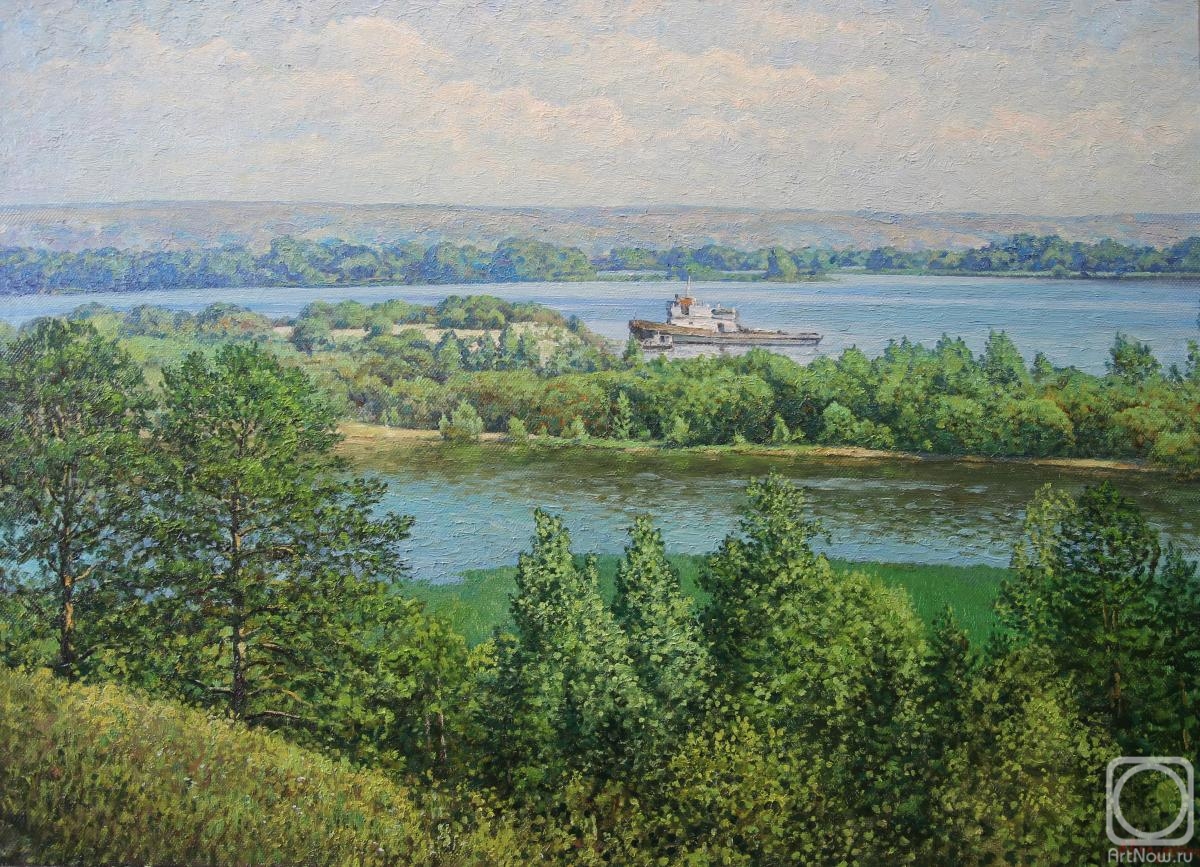 Soldatenko Andrey. Summer on the Volga