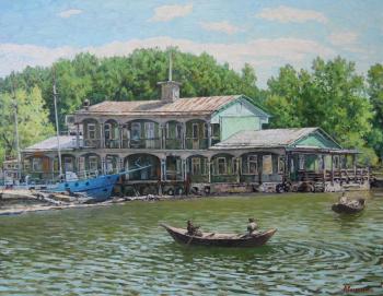 Summer day. The dock. Soldatenko Andrey