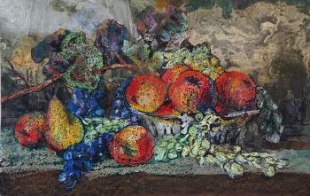 Apples and grapes. Borisov Mikhail