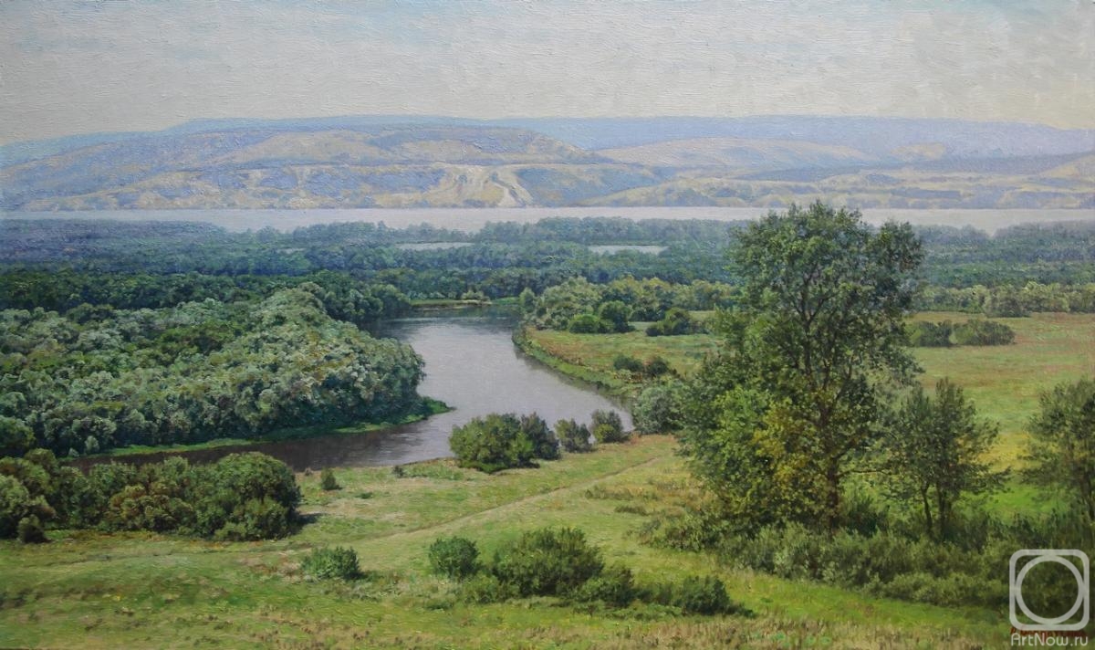 Soldatenko Andrey. The tranquility of the great river