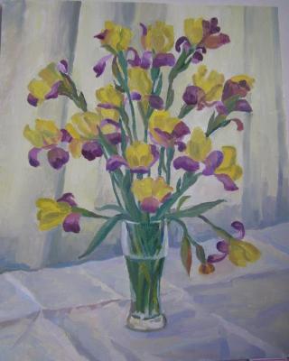 Yellow iris. Homyakov Aleksey