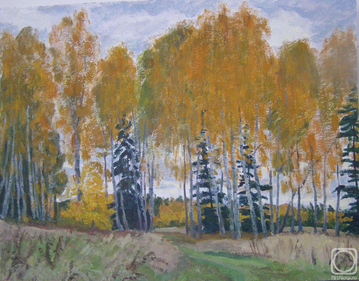 Homyakov Aleksey. The edge of the forest