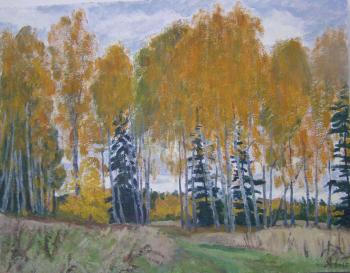 The edge of the forest. Homyakov Aleksey