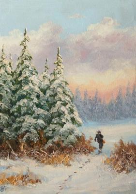 Winter hunting. Lyamin Nikolay