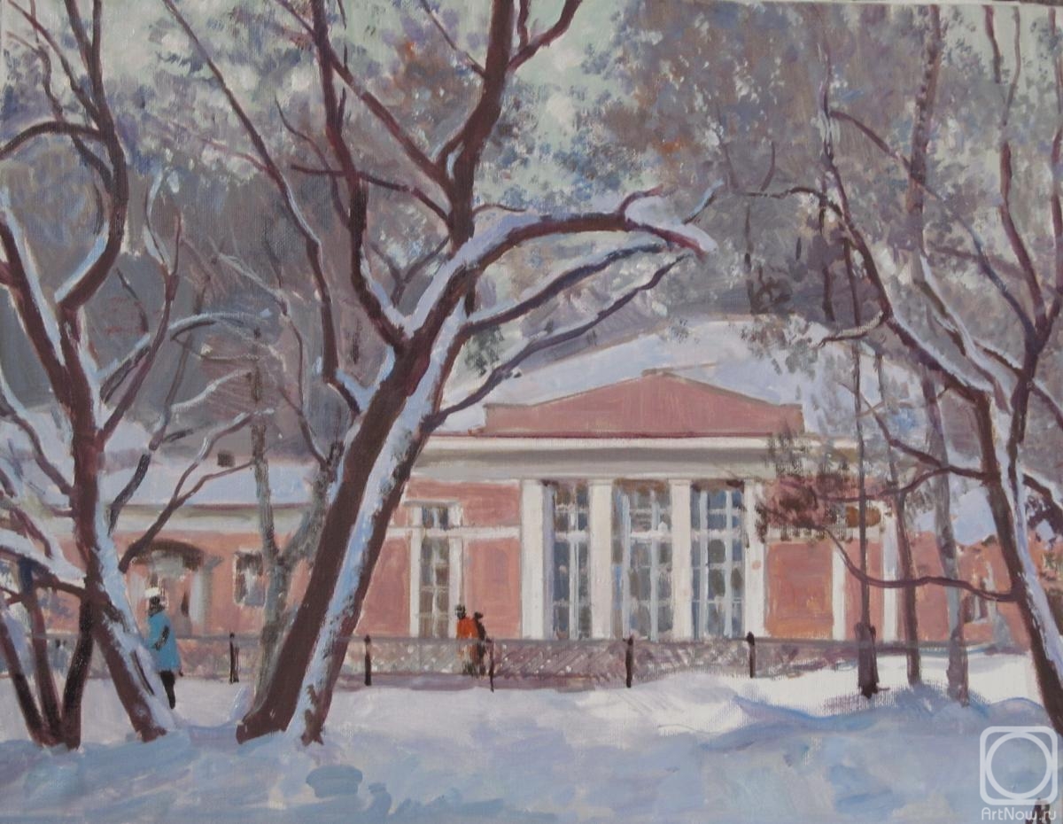 Lapovok Vladimir. Vorontsovo Estate. Winter