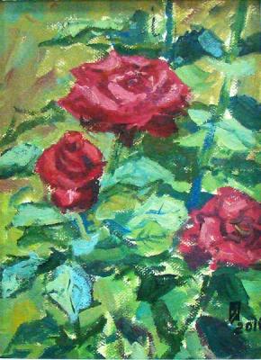 Red roses. Zlobin Pavel