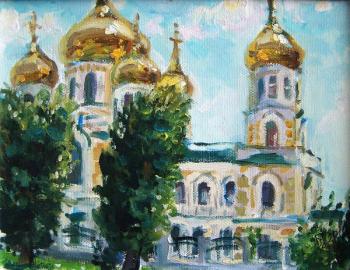 Holy Trinity Church in Novodonetska. Zlobin Pavel