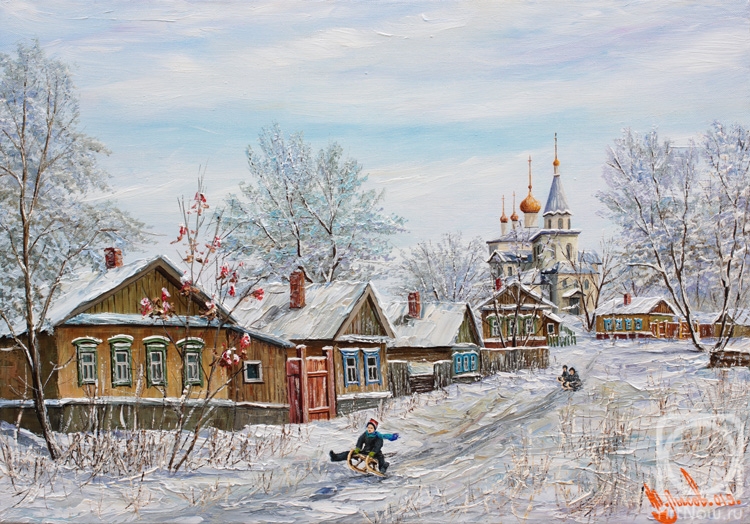 Lysov Yuriy. Winter fun