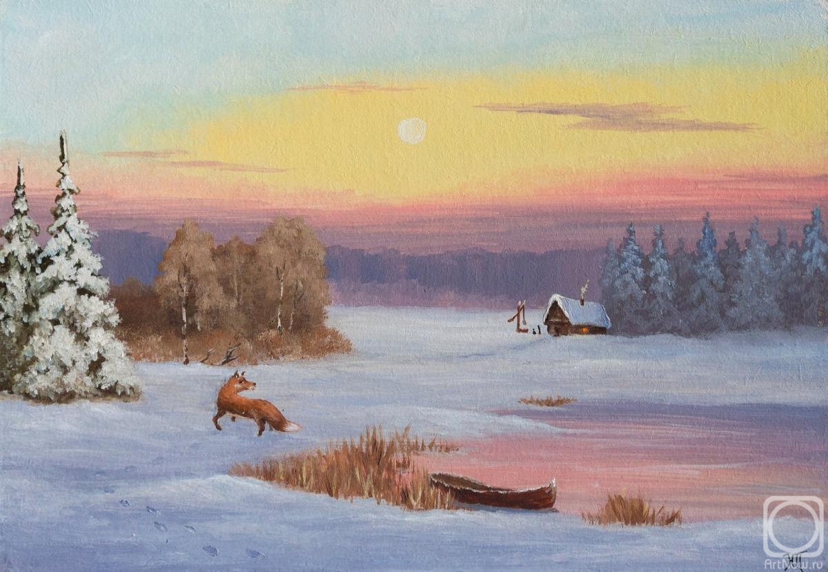 Lyamin Nikolay. Fox in winter