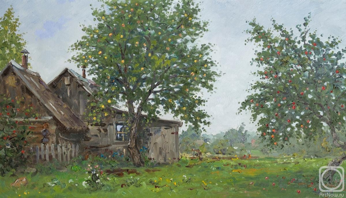 Alexandrovsky Alexander. Apple Orchard, Petrovskoye Village