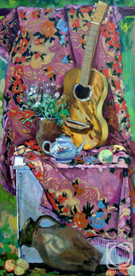 Tupeiko Ivan. Still life with guitar