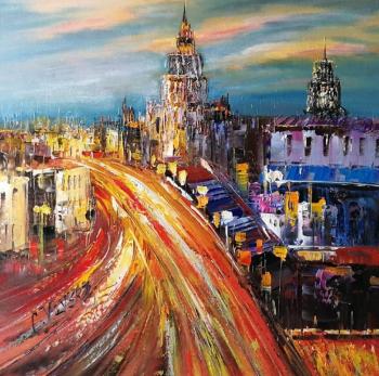 Moscow. Garden Ring. Dynamics. Vevers Christina