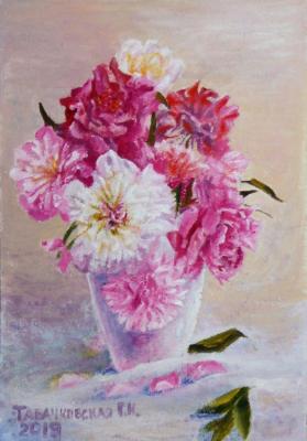Bouquet of peonies. Kudryashov Galina
