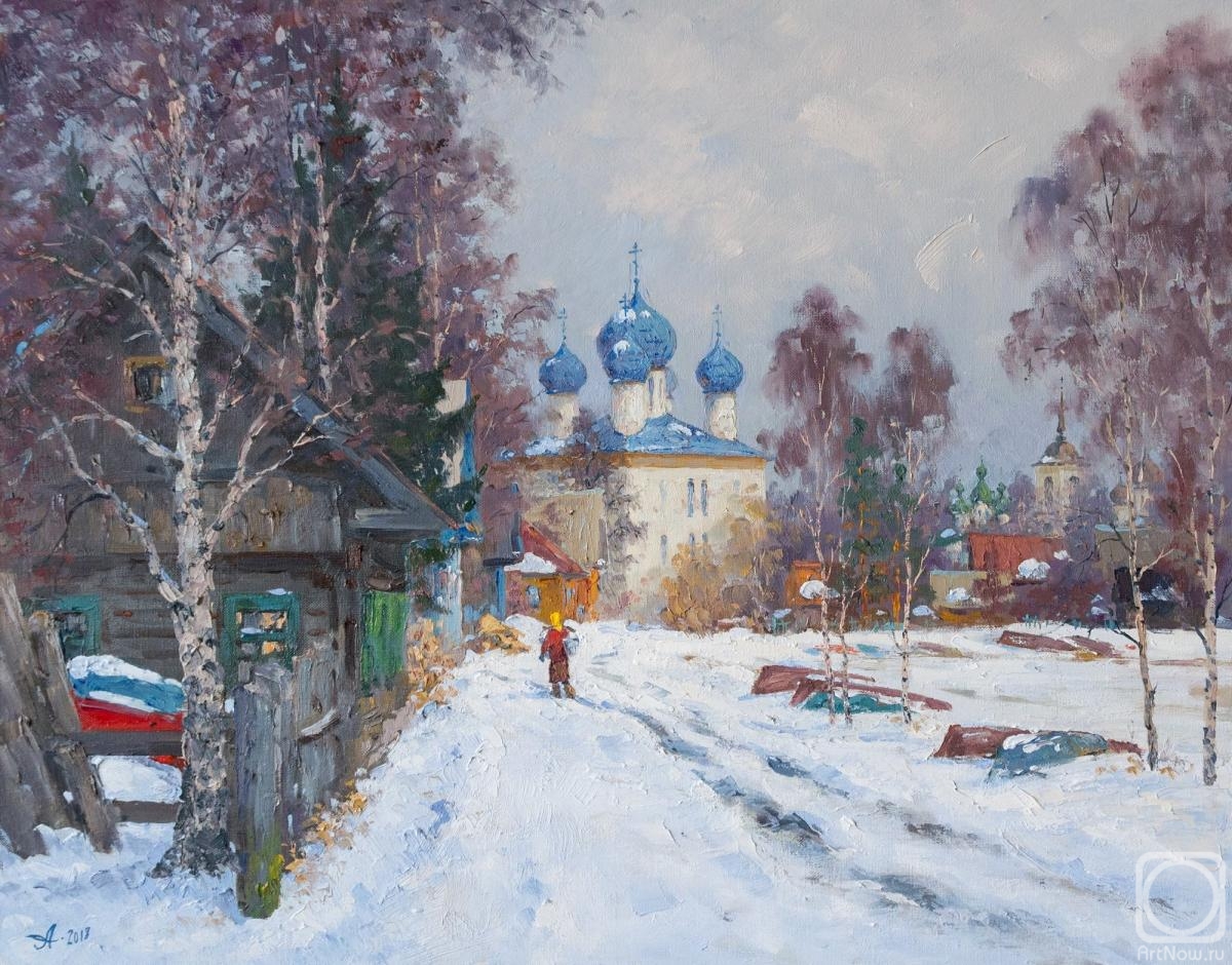 Alexandrovsky Alexander. Kargopol, embankment street