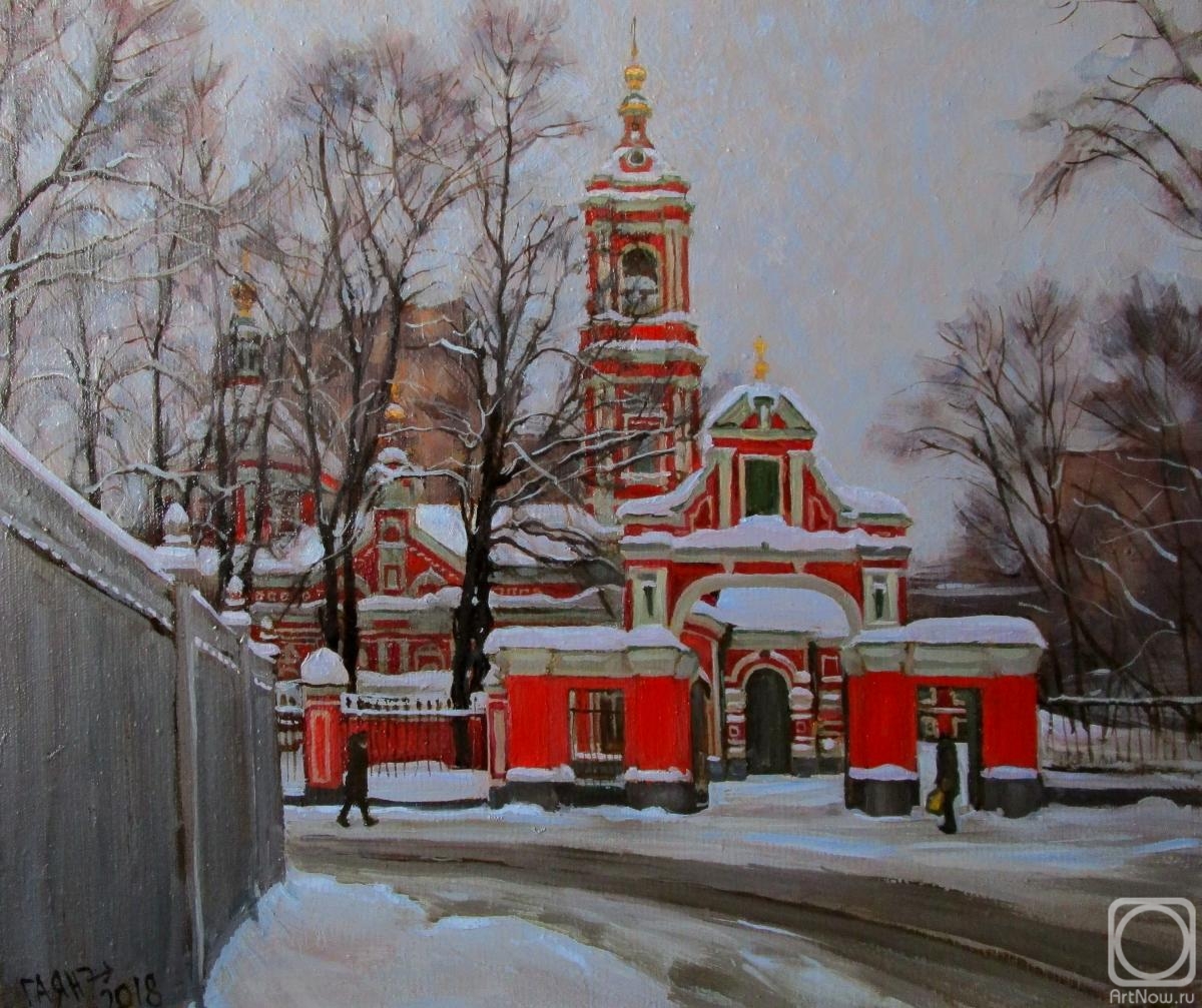 Dobrovolskaya Gayane. Church of Pimen the Great in the New Vorotniki