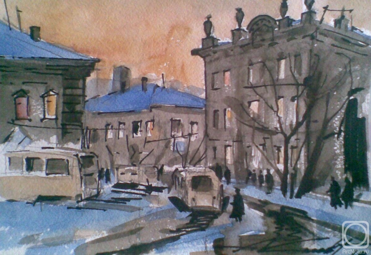 Knecht Aleksander. In the evening on Batenkov