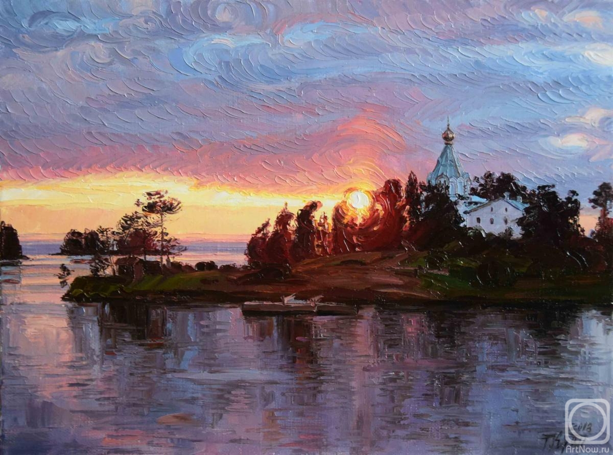 Krasovskaya Tatyana. Crimson Sunset