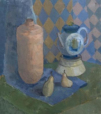 Still life with pears. Chebotareva Lyubov