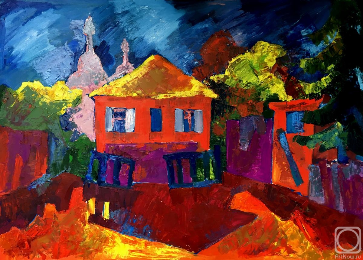 Chebotareva Lyubov. The Red house