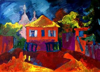 The Red house. Chebotareva Lyubov
