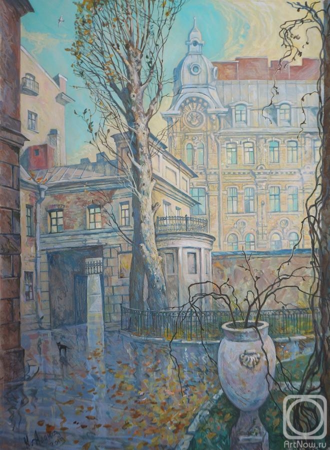 Alanne Kirill. A courtyard on Galernaya Street