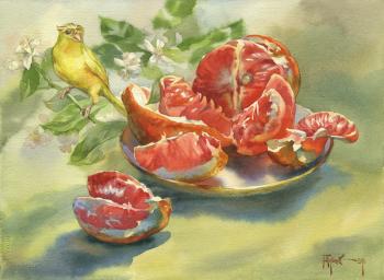 Grapefruit and Canary. Pugachev Pavel