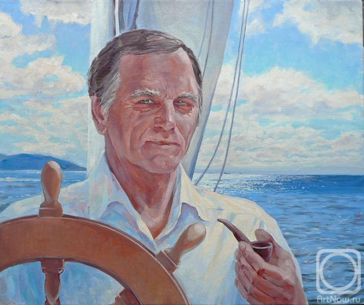 Luchkina Olga. Portrait of the captain