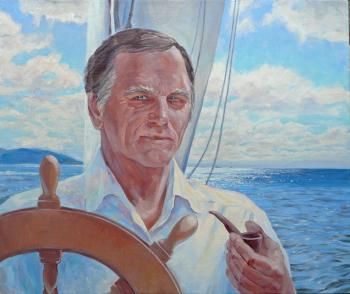 Portrait of the captain (Portrait Of Novorossiysk). Luchkina Olga