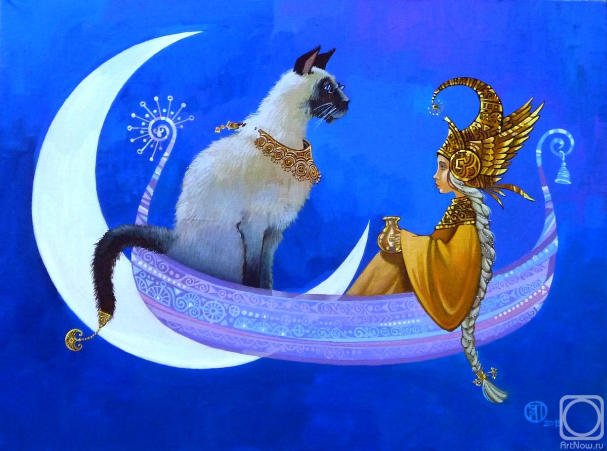 Pasko Aleksandr. Lunar cat