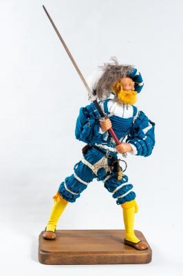 Landsknecht with a two-handed sword (early sixteenth century; fragment)