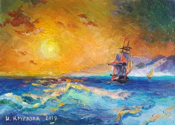 Scarlet Sails (Painting Ayvazovsky). Kruglova Irina