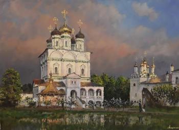 Joseph-Volotsky Monastery, May, after a thunderstorm. Andrushin Arsenij