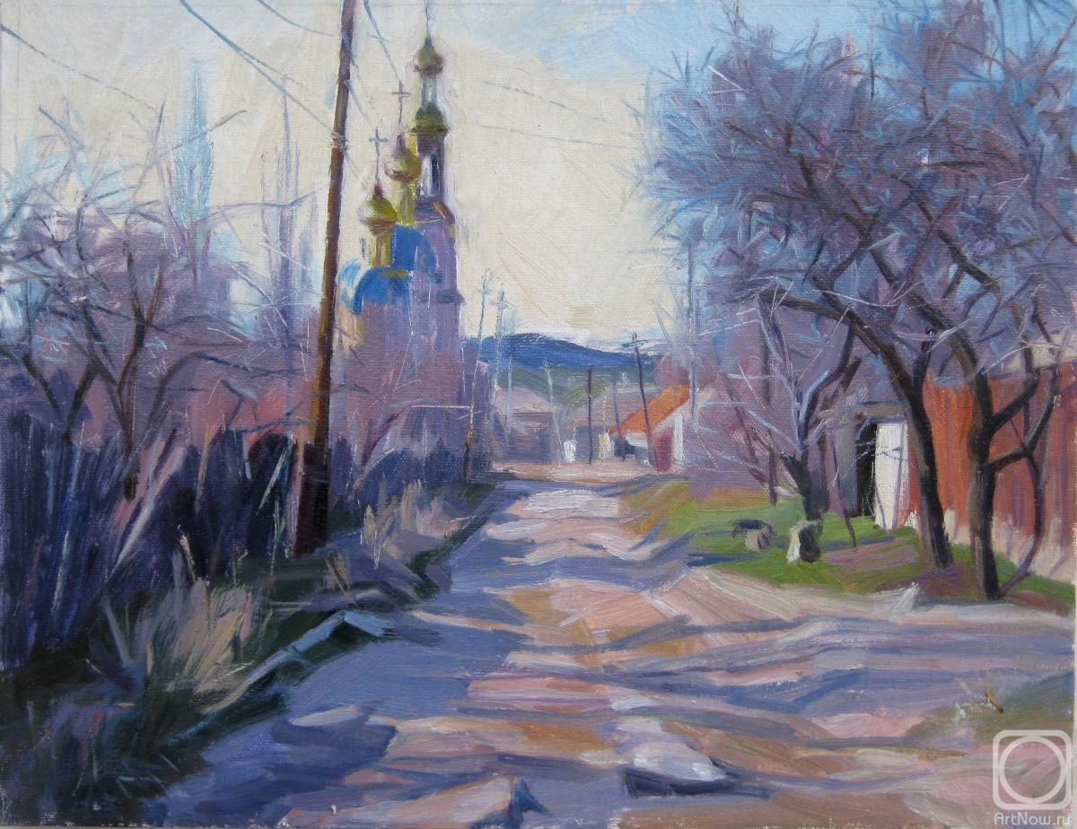 Voronov Vladimir. Spring in the alley