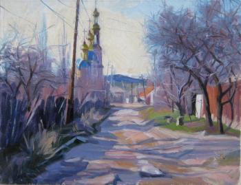Spring in the alley. Voronov Vladimir