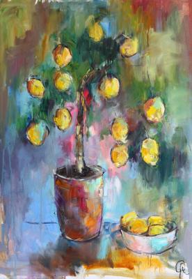 Lemon tree (Smudges). Gerdt Irina