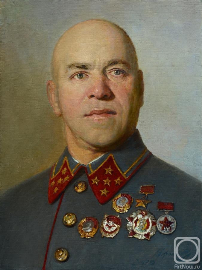 Mironov Andrey. Portrait Of Georgy Zhukov