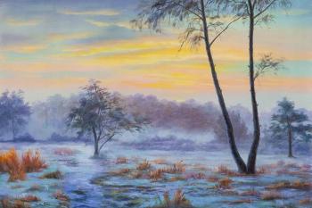 Steppe azure, pearl chain ...