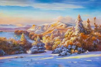 Winter Landscape at Dawn. Romm Alexandr