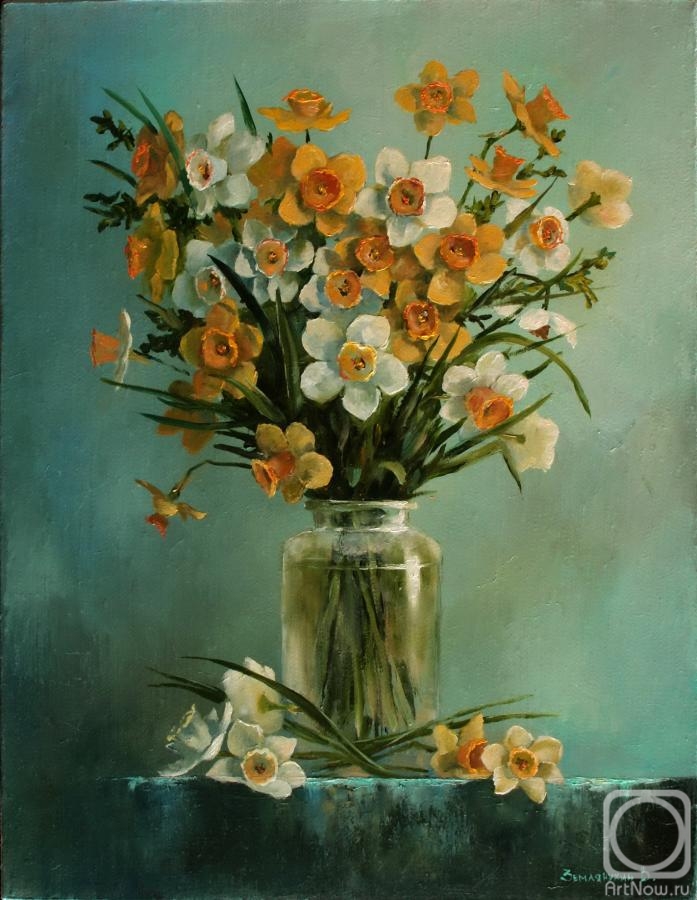Zerrt Vadim. Daffodils in the Bank