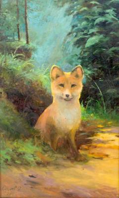 Little fox. Sergeev Oleg
