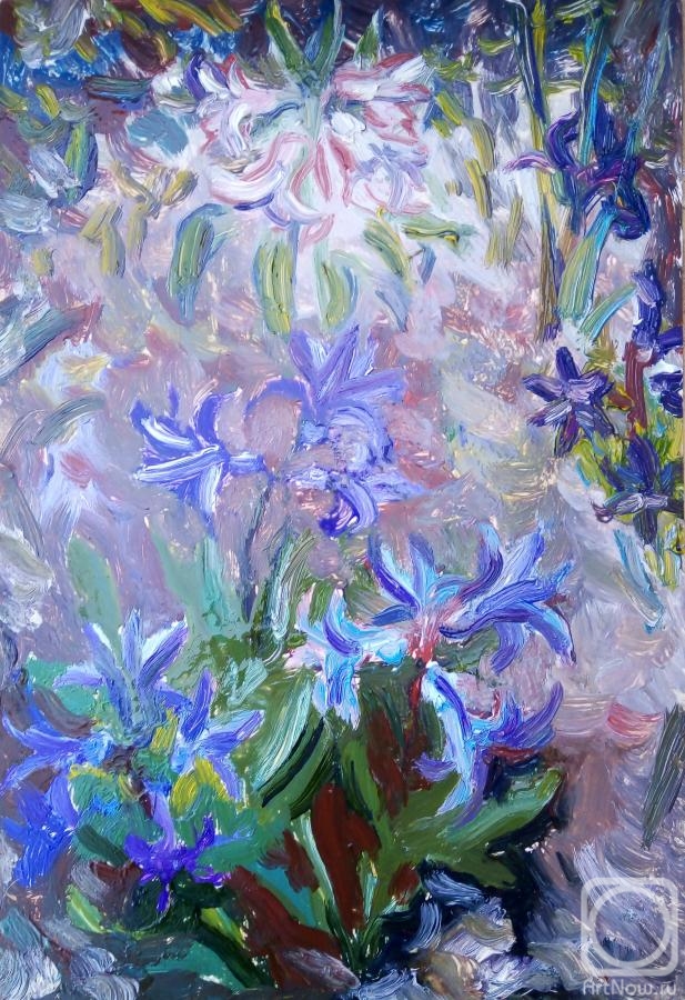 Sechko Xenia. My hyacinths are in bloom