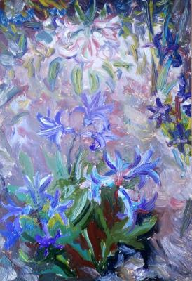 My hyacinths are in bloom. Sechko Xenia