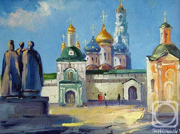 Iarovoi Igor. The Holy Gates and the Monument to the Parents of St. Sergius