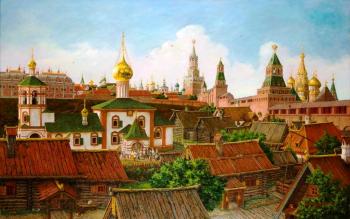 Moscow Kremlin. The 17th century. Glushkov Sergey