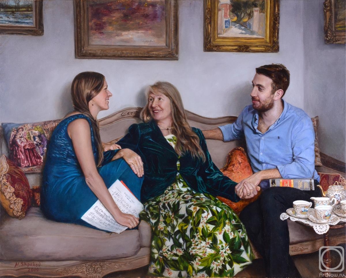 Shpakov Michael. Family Afternoon Tea