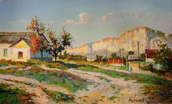 Crimean landscape at White cliffs. Melnik Alexandr