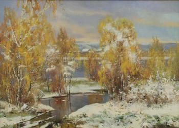 First snow. Vorotilov Sergei