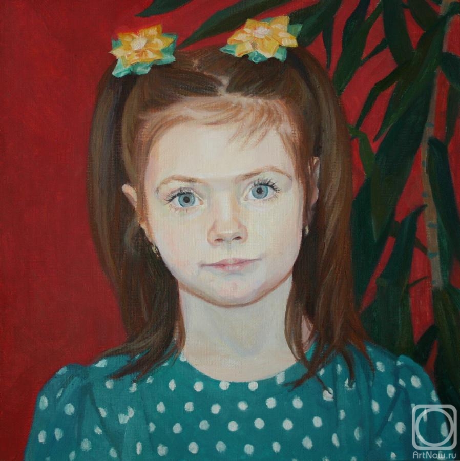 Preobrazhenskaya Marina. Portrait of a Girl