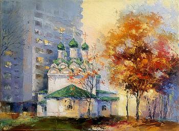 Moscow. Temple of St. Simeon the Stylite. Iarovoi Igor