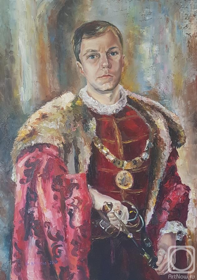 Kruglova Irina. Portrait of Alexei Vyacheslavovich Stulnikov
